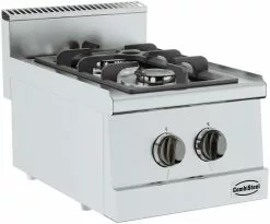 Combisteel 2 Burner Gas Hob Stove - 7178.0005