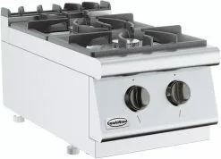 Combisteel 2 Burner Gas Hob Stove 700 Series - 7178.0200
