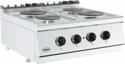 Combisteel Countertop Electric 4 Ring Boiling Top - 7178.0220