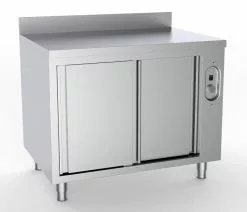 Combisteel Heated Warming Cupboard 1200mm Wide With Upstand - 7333.0314
