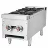 Empire 2 Burner Gas Cooking Boiling Hob Top - EMP-XRB-2-OZ-M