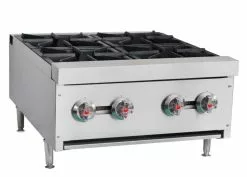 Empire 4 Burner Gas Cooking Boiling Hob Top - EMP-XRB-4-OZ-M