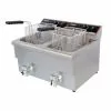 Blizzard Double Tank Electric Fryer (With Tap) - BF8-8
