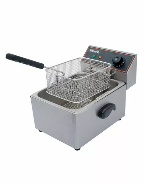 Blizzard Single Tank Electric Fryer - BF6 1 Blizzard Single Tank Electric Fryer - BF6