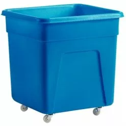 *Non-Branded Blue Polyethylene Trolley Large - DN599