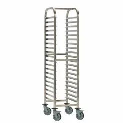 Bourgeat Full Gastronorm Racking Trolley 15 Shelves - P072