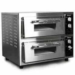 Blizzard Electric Twin Deck Pizza Oven 2 X 16 Inch - BPO2