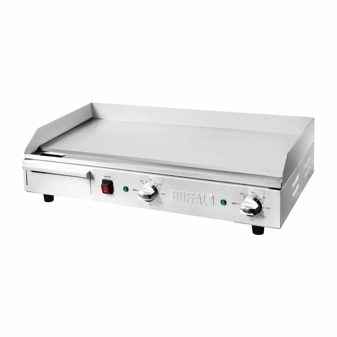 Buffalo Extra Wide Steel Plate Countertop Electric Griddle - DB167 2 Buffalo Extra Wide Steel Plate Countertop Electric Griddle - DB167 - Image 2