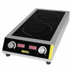 Buffalo Heavy Duty Electric Double Induction Hob - GF239
