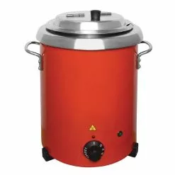 Buffalo Red Soup Kettle With Handles - GH227