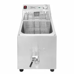 Cooking Equipment shop -Cooking Equipment shop buffalo single tank single basket 8ltr countertop fryer with timer 6kw fc376 104950 p5B15D