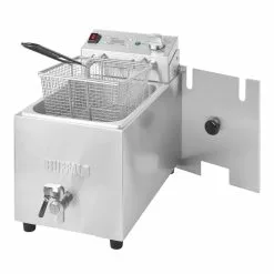 Buffalo Single Tank Single Basket 8Ltr Countertop Fryer With Timer 6kW - FC376 -Cooking Equipment shop buffalo single tank single basket 8ltr countertop fryer with timer 6kw fc376 104950 p5B25D