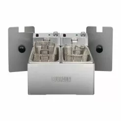 Buffalo Twin Tank Twin Basket 2x3Ltr Countertop Fryer 2x2kW - DB203