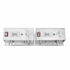 Buffalo Twin Tank Twin Basket 2x5Ltr Countertop Fryer With Timers 2x2.8kW - FC259 -Cooking Equipment shop buffalo twin tank twin basket 2x5ltr countertop fryer with timers 2x2.8kw fc259 104954 p5B25D