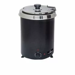 Chefmaster 6Ltr Soup Kettle Black - HEA776