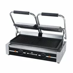 Chefmaster Double Contact Grill Ribbed - HEA789