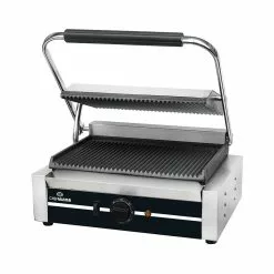 Chefmaster Large Contact Grill Ribbed - HEA787