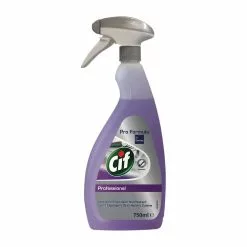 Cif Pro Formula 2-in-1 Cleaner And Disinfectant Ready To Use 750ml (6 Pack) - FB590