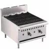 Combisteel 2 Burner Gas Lava Rock Char Grill 615mm - 7455.0900