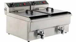 Combisteel Electric Counter Top Fryer 2x10 L - 7455.1007