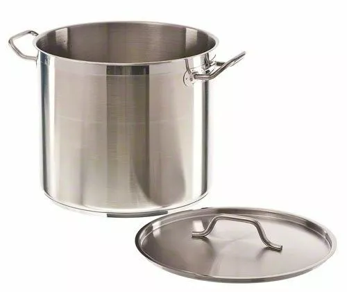 Combisteel Stainless Steel Midi Stock Pot With Lid 16 Litre - 7501.0055 2 Combisteel Stainless Steel Midi Stock Pot With Lid 16 Litre - 7501.0055 - Image 2