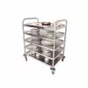 Craven 5 Level General Purpose And Cleaning Trolley With Brakes - DM341