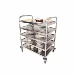 Craven 5 Level General Purpose And Cleaning Trolley With Brakes - DM341
