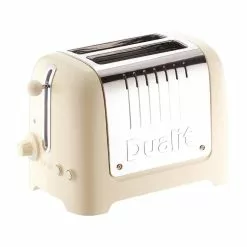 Dualit 2 Slice Lite Toaster Cream 26202 - CC801