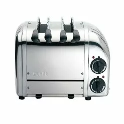 Dualit 2 Slice Vario Sandwich Toaster Polished Finish 21056 - CD367