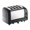 Dualit 2 X 2 Combi Vario 4 Slice Toaster Black 42166 - CD355