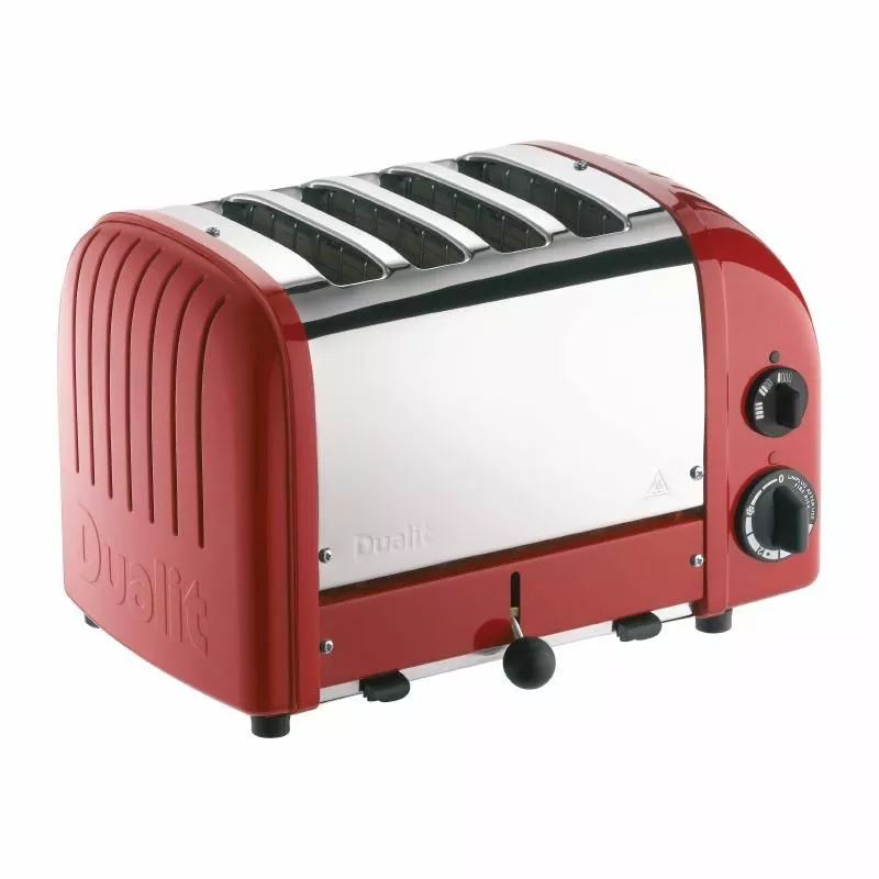Dualit 2 X 2 Combi Vario 4 Slice Toaster Red 42175 - CD365 1 Dualit 2 X 2 Combi Vario 4 Slice Toaster Red 42175 - CD365