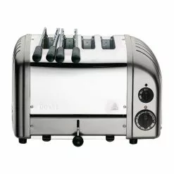 Dualit 2 X 2 Combi Vario 4 Slice Toaster Silver 42171 - CD360