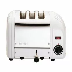 Dualit 3 Slice Vario Toaster White 30087 - CD321
