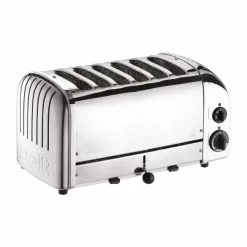Dualit 6 Slice Vario Toaster Stainless Steel 60144 - E972