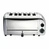 Dualit Bun Toaster 6 Bun Metallic Silver 61028 - CD388