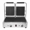 Buffalo Bistro Double Ribbed Contact Grill - DY994