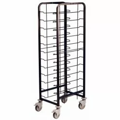 EAIS Powder Coated Enamel Clearing Trolley 12 Shelves - DP290