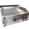 Empire 2 Burner Gas Griddle Chrome Plated 650mm Wide - EMP-GD650-CHROME