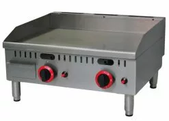 Empire 2 Burner Gas Griddle Counter Top 610mm Wide - EMP-PL-JY-610