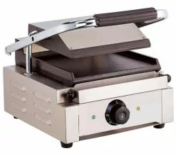 Empire Contact Panini Grill Ribbed Top Flat Bottom - EMP-GH811