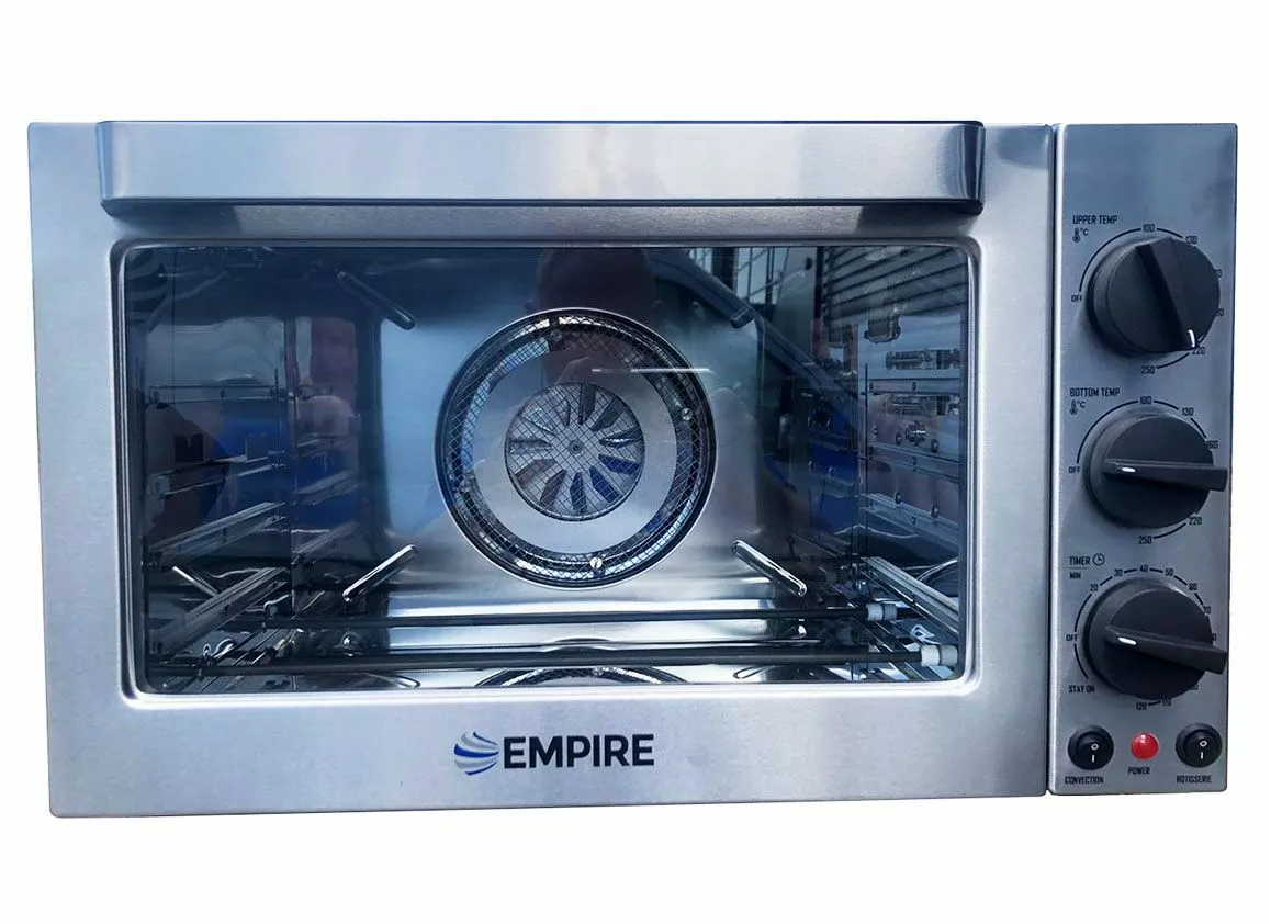 Empire Convection Oven 42 Ltr Fan Assisted With Rotisserie Function - EMP-H742K+1 1 Empire Convection Oven 42 Ltr Fan Assisted With Rotisserie Function - EMP-H742K+1