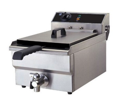 Empire Electric Fryer With Drain Tap 12 Litre - EMP-ESF-12-DT 1 Empire Electric Fryer With Drain Tap 12 Litre - EMP-ESF-12-DT