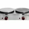 Empire Twin Plate Gas Crepe Maker 400mm X 2 - EMP-BJL-2G-D-OZ
