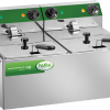 Fama Industrie Fama 8+8 Litre Twin Tank Electric Double Fryer 3.25Kw X 2 - MFR280