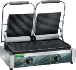 Fama Industrie Fama FPCG 50R Double Medium Duty 475 X 230mm Base Contact Grill