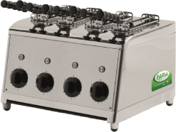 Fama Industrie Fama MTP 101 4 Slot Toaster Inc 4 X Racks