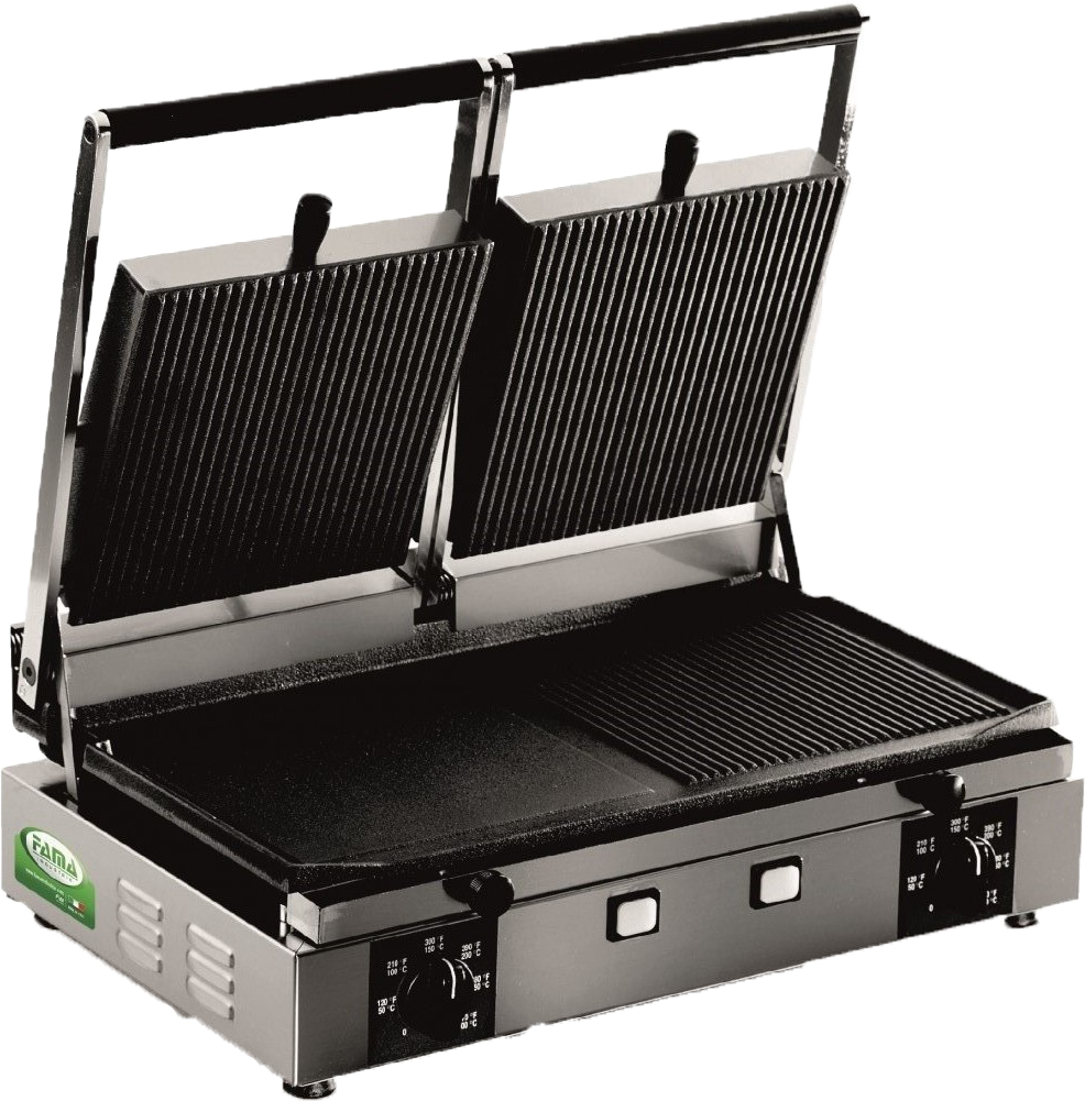 Fama Industrie Fama PDR3000S Double Heavy Duty 500 X 255mm Contact Grill 1 Fama Industrie Fama PDR3000S Double Heavy Duty 500 X 255mm Contact Grill