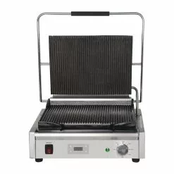 Buffalo Large Ribbed Contact Grill - FC380