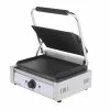 IMettos Contact Grill Large Single / Ribbed Top & Smooth Bottom - 101016
