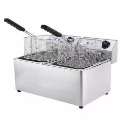 IMettos Electric Deep Fat Fryer 2 X 8 Ltr Twin Tank - 161003 -Cooking Equipment shop imettos electric deep fat fryer 2 x 8 ltr twin tank 161003 174562 p5B25D